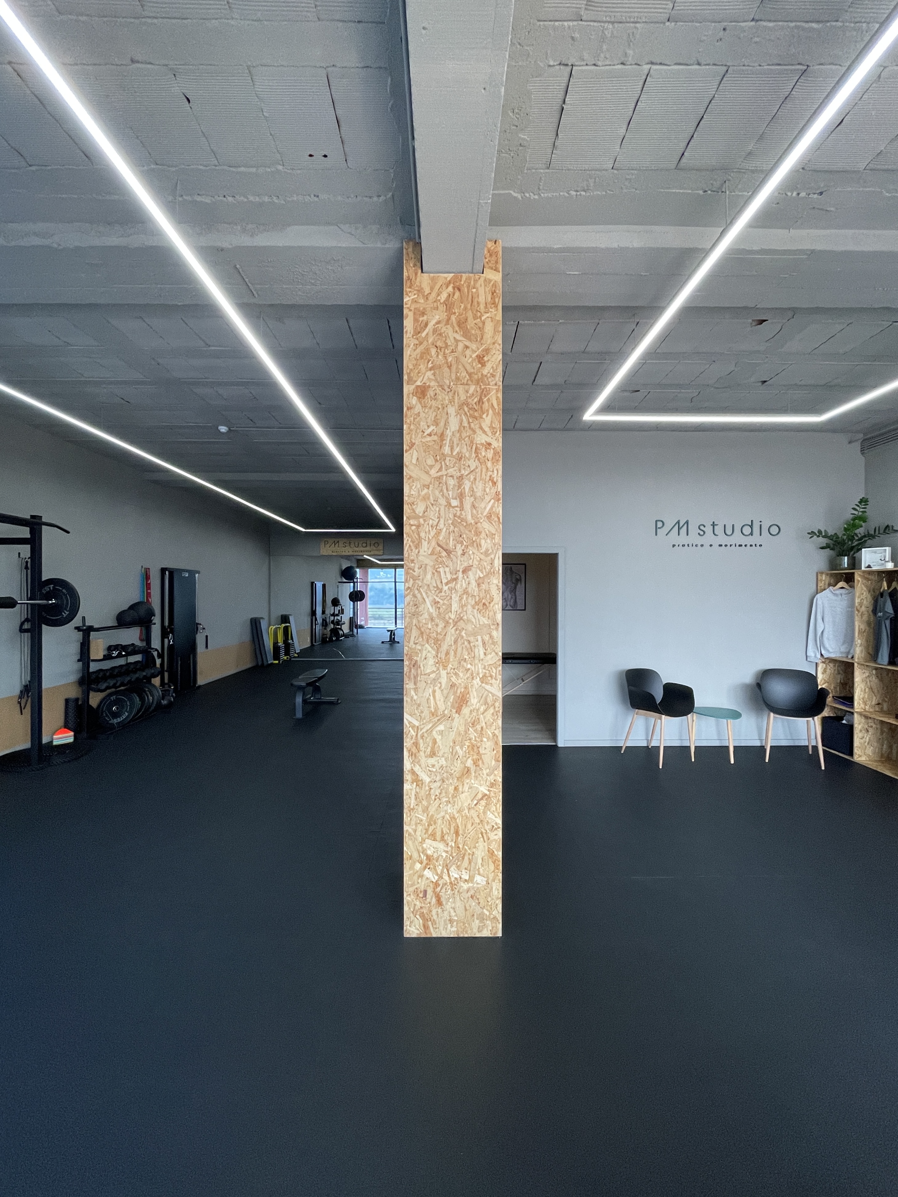 Perspetiva arquitetural do PM studio em Vila Nova de Gaia, Porto